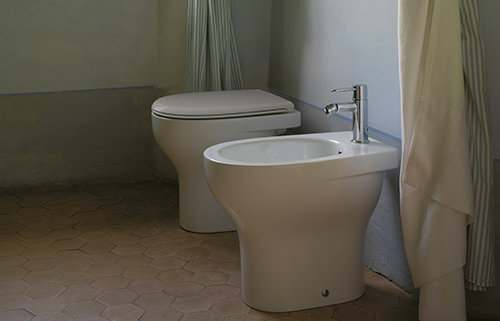 Sanitari vaso e bidet distanziati Grace – CERAMICA GLOBO