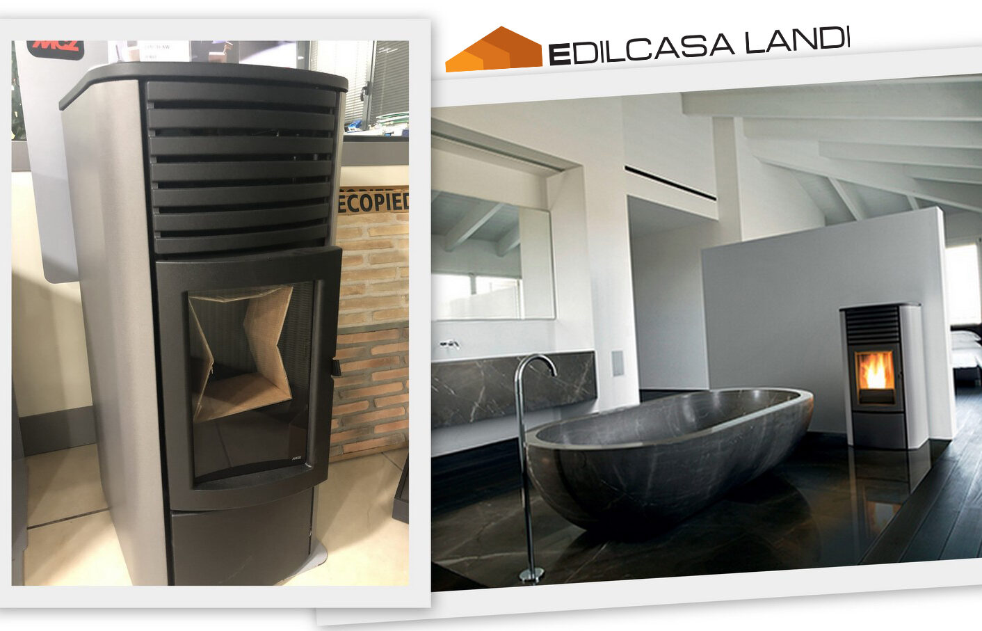 Stufa a pellet Clio 16kW idro – MCZ