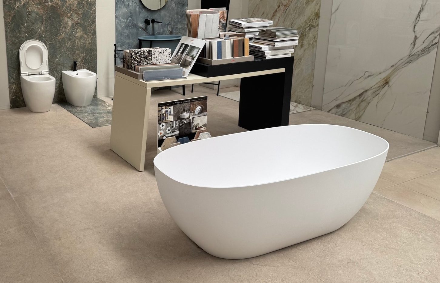 Vasca freestanding Selma – Alice Ceramica ø160xh70cm