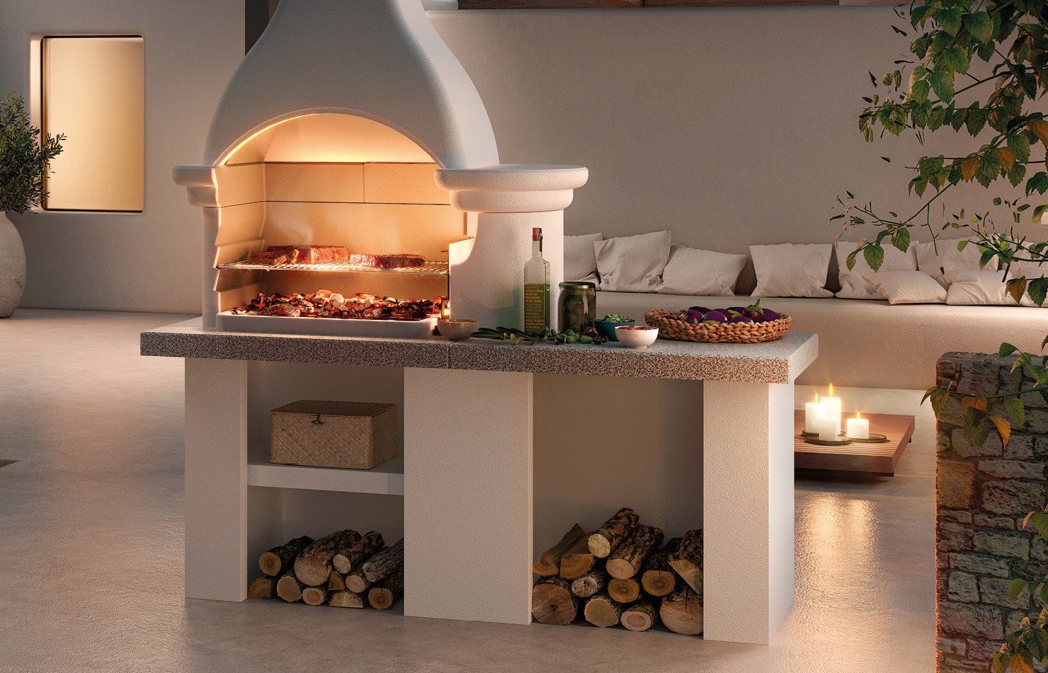 Barbecue a legna da giardino Lanzarote – PALAZZETTI